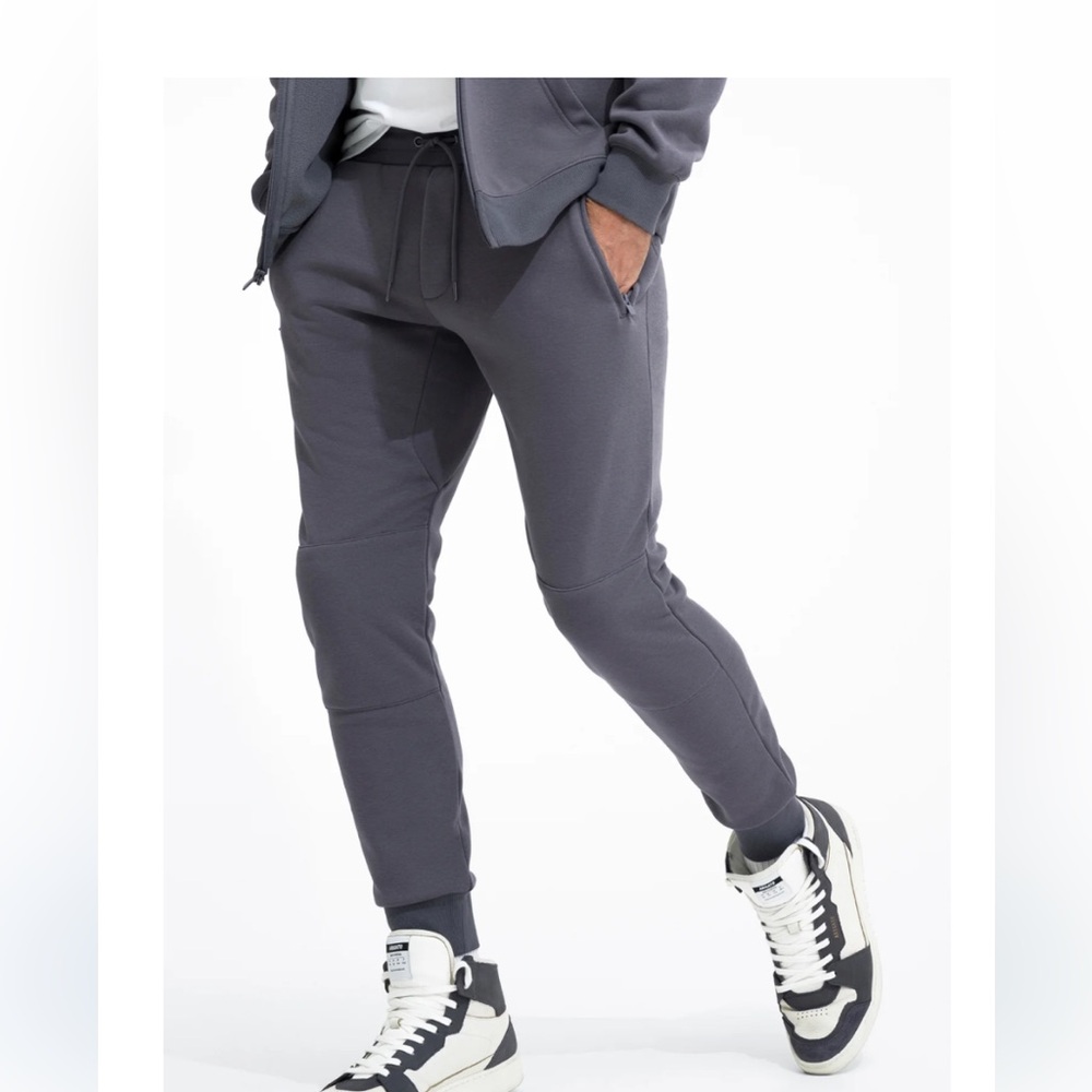 SWET TAILOR STRETCH FLEECE MONUMENT GREY COOL WEATHER JOGGER SZ MEDIUM NWT